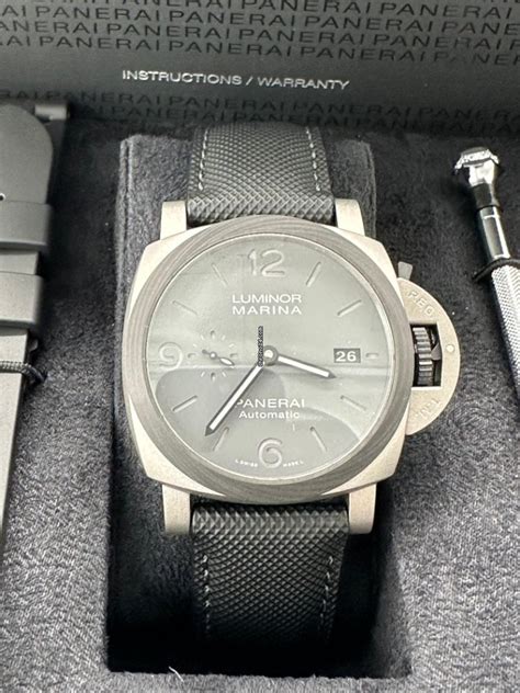 panerai luminor tutto grigio|Panerai Luminor for sale.